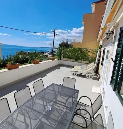 Mario-50m From The Beach,terrace With Sea View! Apartament Split